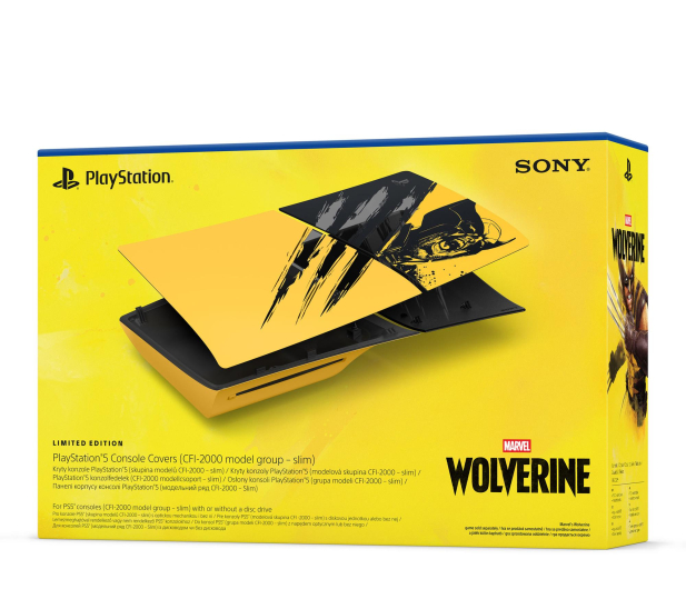 Osłona konsoli PlayStation 5 – Marvel’s Wolverine Edycja Battle Yellow edycja limitowana - 1582095 - zdjęcie 6